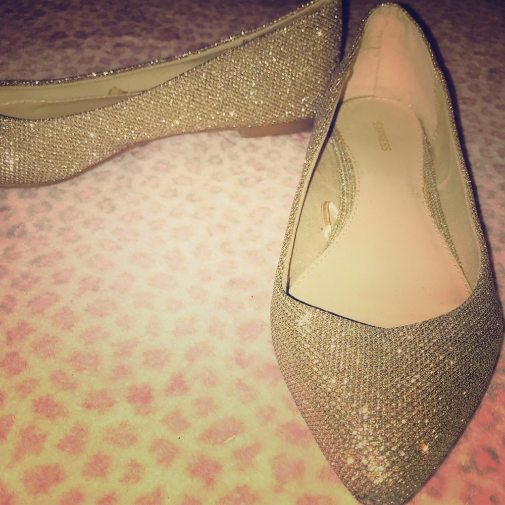 Express Gold Flats